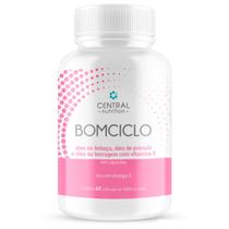 Bom Ciclo - 60 Capsulas de 1000 mg - Óleo de peixe, Óleo de linhaça e Óleo de Borragem em Capsulas