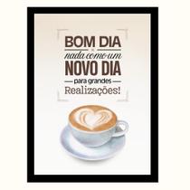 "Bom dia nada como um novo dia."Quadro Motivacional "Bom dia nada como um novo dia."Quadro Motivacional