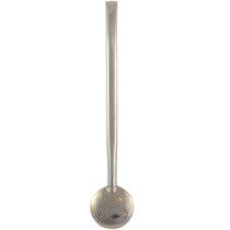 Bomba 21cm Lisa Para Chimarrão Tererê Inteira Inox Bomba 21cm Lisa Para Chimarrão Tererê Inteira Inox
