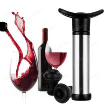 Bomba a Vácuo de Vinho Preservação Sistema Garrafas Manual Profissional Silicone Tampa Garrafa Selador Bar