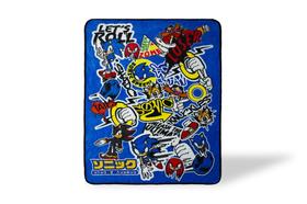 Bomba adesiva Throw Blanket JUST FUNKY Sonic The Hedgehog