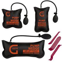 Bomba Air Wedge Bag Pump Gute Air Wedge Bag, pacote com 3 unidades, classificação de 330 LB Bomba Air Wedge Bag Pump Gute Air Wedge Bag, pacote com 3 unidades, classificação de 330 LB