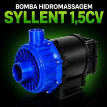 Bomba Alta Vazão 1,5cv 220v 60hz Centrífuga Hidromassagem Super Syllent