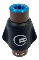 Bomba Aplicador Co2 Elleven Aluminio Bike Speed Mtb Cor Preto