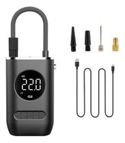 Bomba Ar Compressor Digital Portatil Encher Pneu Bike Carro
