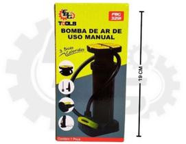 Bomba Ar Encher Pneu 160 Psi Carro Moto Bicicleta Bike Bolas Inflaveis 3 Bicos 3291 Bomba Ar Encher Pneu 160 Psi Carro Moto Bicicleta Bike Bolas Inflaveis 3 Bicos 3291