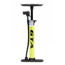 Bomba Ar Gta Chão Encher Pneu Bicicleta Boia Preto