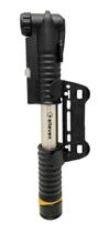 Bomba Ar MTB Mini Aluminio Reversível C/ Manômetro 2 Way 100psi - ELLEVEN