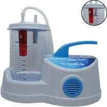 Bomba Aspirador de Secreção a Vacuo Md100 1l Bivolt Medicate Bomba Aspirador de Secreção a Vacuo Md100 1l Bivolt Medicate