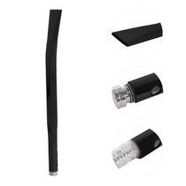 Bomba Chata Preta Com Tela Para Chimarrão Tererê Tomar Mate 21cm Em Aço Inox Bomba Chata Preta Com Tela Para Chimarrão Tererê Tomar Mate 21cm Em Aço Inox