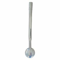 Bomba Chimarrão e Tereré Patron Aço Inox 24cm Cano Chato