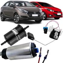 Bomba Combustível + Sensor Nível + Filtro Hb20S 1.0 1.6 Flex
