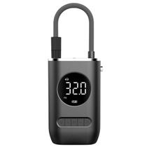 Bomba Compressor de Ar Portátil Sem Fio Prático - Preto