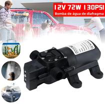 Bomba De Água Automática De Diafragma De Alta Pressão 6L/Min DC12V 72W 130PSI Autoaspirante Para