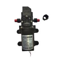 Bomba De Água Elétrica Agrícola De Alta Pressão Preta 12V 70W Com Diafragma Multiuso