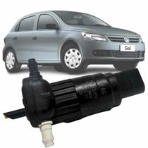 Bomba de Agua Esguicho Para-brisa Dianteiro Volkswagen Golf Polo Fox Spacefox Gol G5 G6 de 2000 a 2016 2 Conectores Bomba de Agua Esguicho Para-brisa Dianteiro Volkswagen Golf Polo Fox Spacefox Gol G5 G6 de 2000 a 2016 2 Conectores