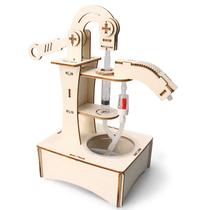 Bomba de água Science Experiments DIY de madeira para crianças de 8 anos ou mais