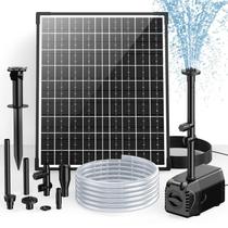 Bomba de Agua Solar POPOSOAP 30W 430GPH con Manguera Ajustable de 2m