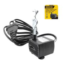 Bomba De Água Submersa Para Aquário E Fontes 180L/h Bivolt