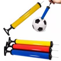 Bomba De Ar 19cm Manual Encher Bola Futebol Boia Bexiga