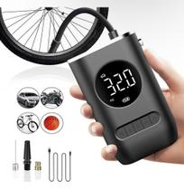 Bomba De Ar Calibrador Digital Portatil Carro Moto Bike Bomba De Ar Calibrador Digital Portatil Carro Moto Bike