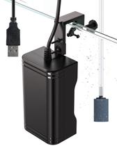 Bomba de ar de aquário Pawfly 57 LPH USB Mini Aerador de Oxigênio Silencioso