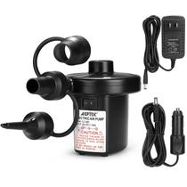 Bomba de ar elétrica AGPTEK portátil Quick-Fill 4,5kPa 110V/12V