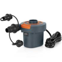 Bomba de Ar Eletrica Bivolt Potente com 3 Bicos adaptadores e Plug Automotivo - Bestway