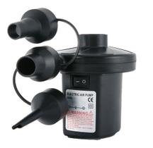 Bomba De Ar Elétrica Colchão Piscina Infláveis 3 Bicos 110V