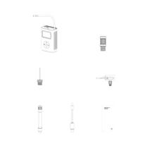 Bomba De Ar Elétrica Portátil De Alta Pressão 150psi Para Carro, Moto E Bola - Bomba De Ar MIJIA 2