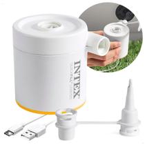 Bomba de Ar Elétrica Quickfill USB 5V para Colchão Piscina Intex