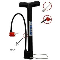 Bomba De Ar Encher Pneu Bike Bicicleta Moto Bola Balão Forte - IT-BLUE