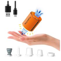 Bomba de ar FLEXTAILGEAR Tiny Pump 2X 4kPa com lanterna de acampamento