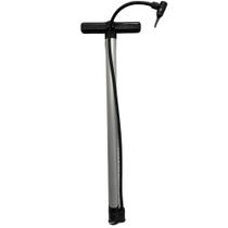 Bomba De Ar Grande 58cm Encher Pneu Bicicleta Boia Cinza