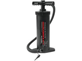 Bomba de Ar Manual Double Quick III S C/ 3 Bicos Preto Intex Bomba de Ar Manual Double Quick III S C/ 3 Bicos Preto Intex