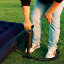 Bomba De Ar Manual Encher Pneu Bicicleta Moto Bola Balão Piscina Inflador Boias Forte Com 3 Bicos