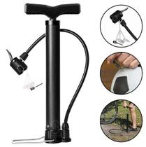 Bomba de Ar Manual Mangueira 37 cm. com 3 bicos SQ-1989 Bomba de Ar Manual Mangueira 37 cm. com 3 bicos SQ-1989