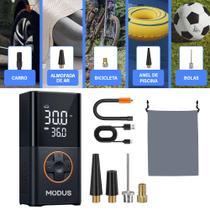 Bomba de Ar Mini Compressor de Ar Portatil Recarregavél Digital USB Calibrador de Encher Pneu De Bicicleta Bike Carro Moto