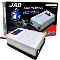 Bomba De Ar Oxigenador Compressor de ar P Aquários 2 saídas