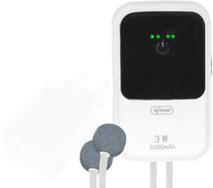 Bomba De Ar Para Aquário E Fonte 360l 3w Recarregável 50h Bomba De Ar Para Aquário E Fonte 360l 3w Recarregável 50h