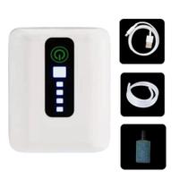 Bomba De Ar Para Aquário Oxigênio Portátil Recarregável Fornecimento Modo Duplo Silencioso