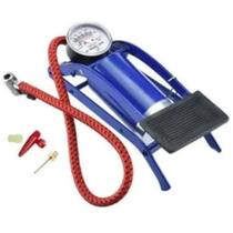 Bomba de Ar Pedal Alta Pressão carro moto Pedal emborrachado