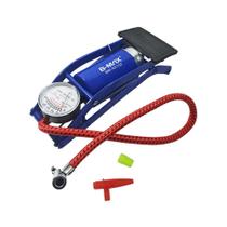 Bomba De Ar Pedal Multiuso Alta Pressão B-MAX BM-AX102 Pneu Carro Moto Colchão