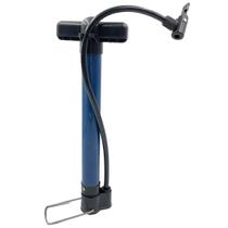 Bomba De Ar Pequeno 30cm Encher Pneu Bicicleta Boia Azul - WG SPORTS