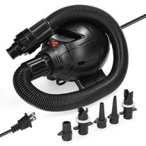 Bomba de ar portátil 800W 700L/min 2,9 psi preta