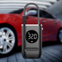 Bomba De Ar Portátil Compacta Ideal Para Carro E Moto