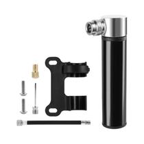 Bomba De Ar Portátil De Liga De Alumínio Para Bicicleta, Mini Bomba Manual Universal Para Válvulas