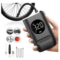 Bomba de Ar Portátil Encher Pneu Carro Moto Bola Bicicleta