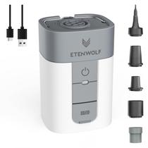Bomba de Ar Portátil ETENWOLF AIR 5 5200 mAh com Inflação Rápida 4X Bomba de Ar Portátil ETENWOLF AIR 5 5200 mAh com Inflação Rápida 4X