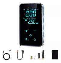 Bomba de Ar Portátil Inteligente Sem Fio 6A Tomate MXB-008 - Ideal para Pneus e Brinquedos Bomba de Ar Portátil Inteligente Sem Fio 6A Tomate MXB-008 - Ideal para Pneus e Brinquedos